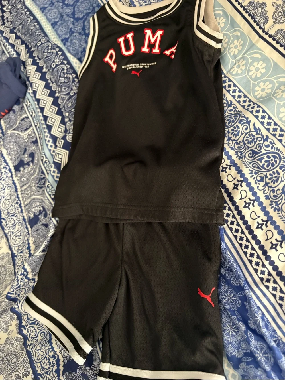 Puma 2pc 4T Black Set